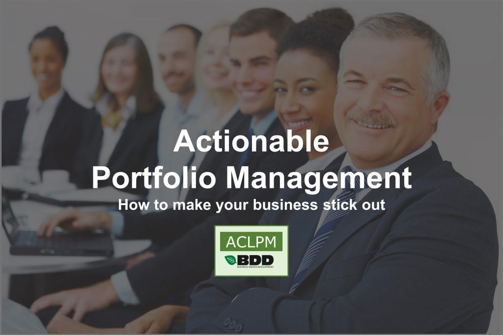 Actionable Lean Portfolio Management